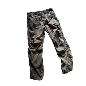 GAP Red Utility Parachute Pants Women’s Size Small